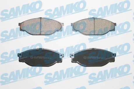 Тормозные колодки, дисковый тормоз (набор) SAMKO 5SP927