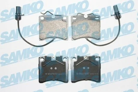 Тормозные колодки, дисковый тормоз (набор) SAMKO 5SP984