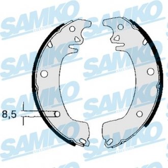 Гальмівні колодки (набір) SAMKO 83130