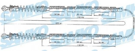 Трос SAMKO C0203B (фото 1)