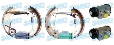 Фото гальмівні колодки (набір) SAMKO KEG455 Гальмівні колодки (набір) SAMKO KEG455