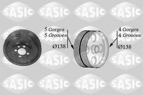 Шків колінчастого валу SASIC 2156001