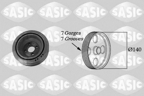 Шкив коленчатого вала SASIC 2156032
