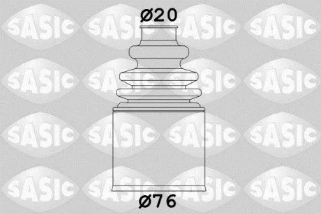 Пильовик шруса (внутр.) 1.6-1.9D 96- (с стаканом) SASIC 2873483