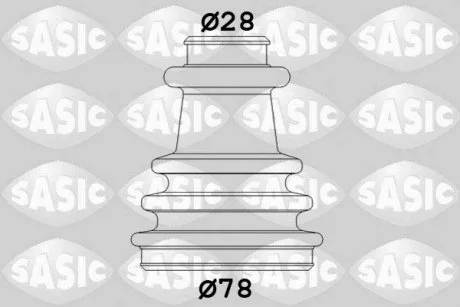 Фото набір пильовиків гумових SASIC 2933733 Набір пильовиків гумових SASIC 2933733