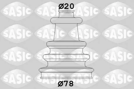 Фото набор резиновых пыльников. SASIC 2933743 Набор резиновых пыльников. SASIC 2933743