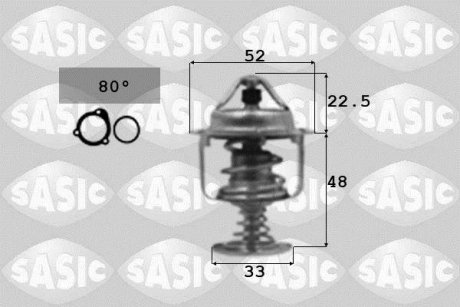 Термостат системи охолодження SASIC 3306065