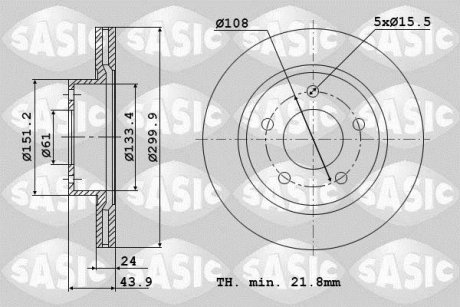 Ren Scenic II SASIC 6104047