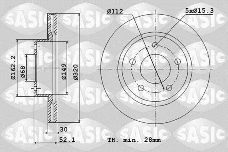 Audi A4 III A5 A6 IV A7 Q5 SASIC 6106185