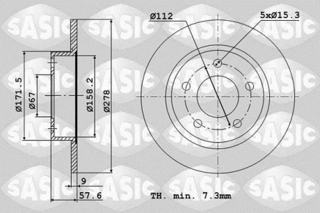 Mercedes Classe C SASIC 6106242 (фото 1)