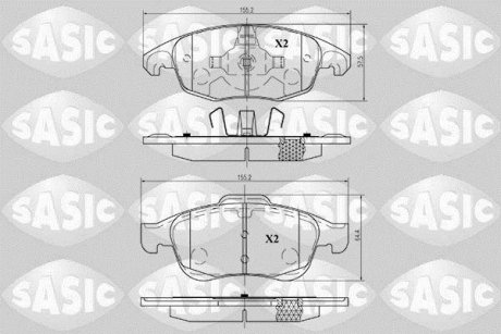 CITROEN DSA PEUGEOT Berlingo C4 C4 picasso DS4 DS5 5008 Partner SASIC 6210009 (фото 1)