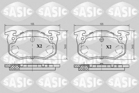 CITROEN PEUGEOT RENAULT Saxo Xsara ZX 106 205 206 306 309 Super 5 R9 R11 R19 Clio II Megane I SASIC 6210011