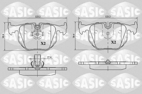 BMW LAND ROVER Serie 3 E46 5 E39 Serie 7 E38 X3 X5 Z4 Range Rover SASIC 6216054 (фото 1)