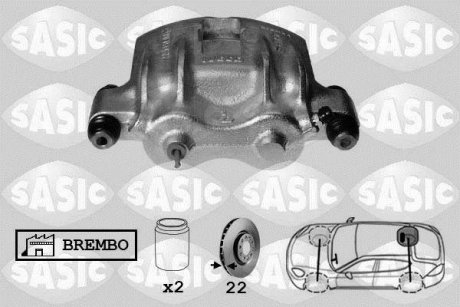 Супорт гальмівний SASIC 6506040