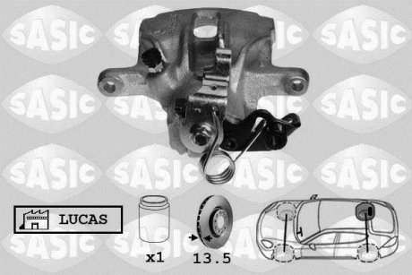 Супорт гальмівний SASIC 6506079