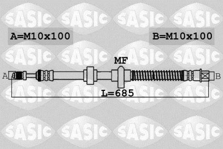 CITROEN PEUGEOT C5 C6 407 508 SASIC 6600057 (фото 1)