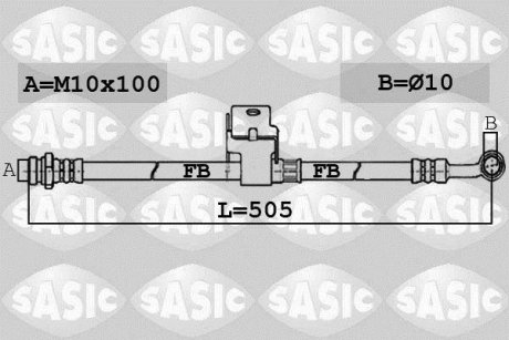 HYUNDAI KIA Accent Rio SASIC 6606167 (фото 1)