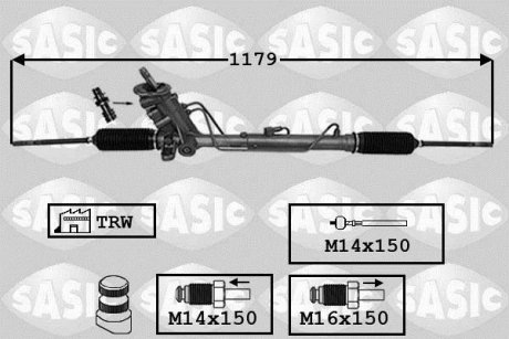 Кермовий механізм SASIC 7006155