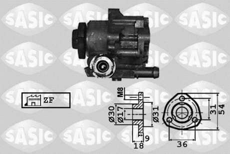 Гідравлічний насос, кермо SASIC 7076010