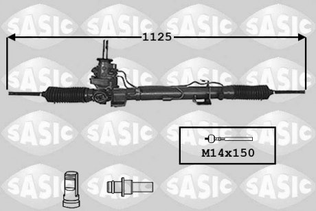 Кермова колонка гідравлічна SASIC 7174020