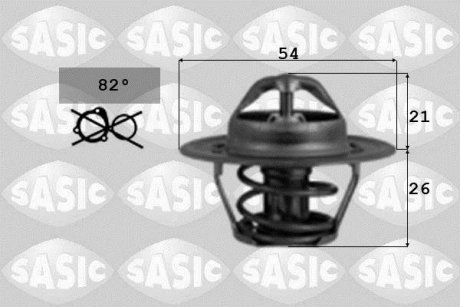 Термостат системи охолодження SASIC 9000037