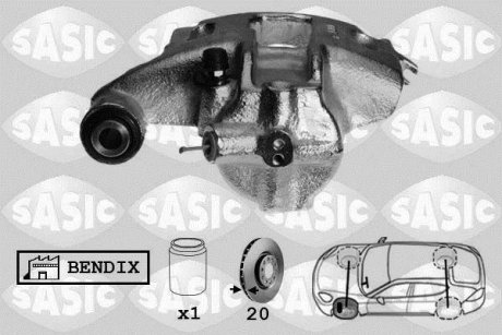 Супорт гальмівний SASIC SCA0082