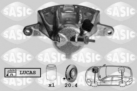 Супорт гальмівний SASIC SCA0089