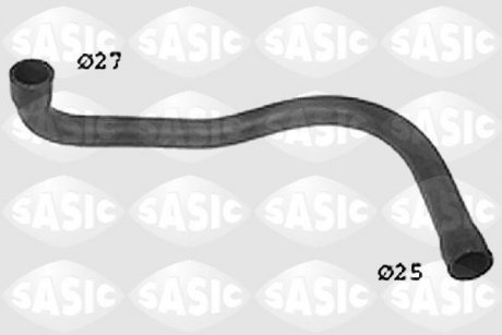 Патрубок системы охлаждения SASIC SWH6606 (фото 1)