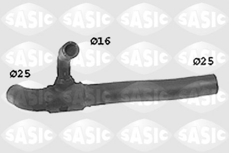 Шланг резиновой системы охлаждения SASIC SWH6793