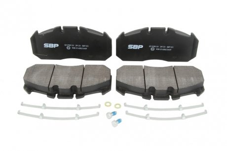 Тормозные колодки, дисковые SBP 07P29131