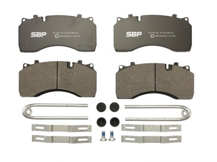 Тормозные колодки, дисковые SBP 07P29142