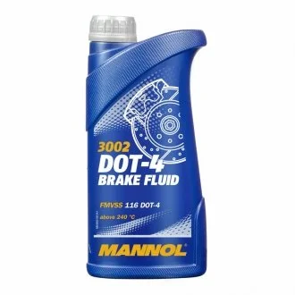Гальмівна рідина DOT4 SYNTETYCZNY MOTO. PLASTIK 500ML / MANNOL MANNOL SCT / Mannol MN300205