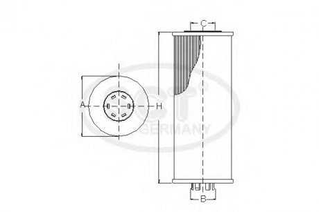 FILTR OLEJU OPEL ASTRA G H J CORSA D MANNOL SCT / Mannol SH4044P