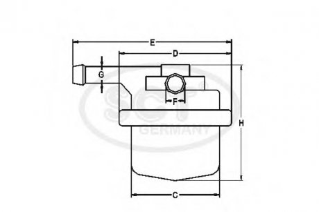 Фильтр топлива SCT / Mannol ST332