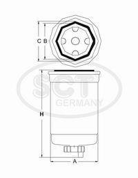 FILTR PALIWA FORD TRANSIT 2.2TDCI 06- MANNOL SCT / Mannol ST6106