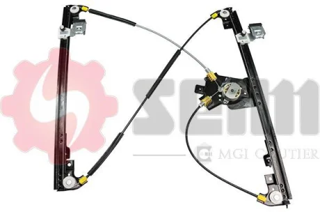 Склопідіймач (передній) Citroen Jumpy/Fiat Scudo 07- (R) (електро) (без моторчика) SEIM 900944