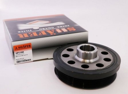 Шків колінвала BMW 1, 2, 3, 4, 5, X1 1.6-2.0 TDI, N47N, 02- SHAFER GP1180