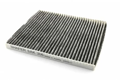 Фильтр салонный FIat Fiorino, Nemo, Punto, Corsa, 10-, угольный SHAFER SAK306