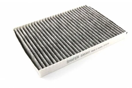 Фільтр салонний Huyndai Elantra (09-12), I30 (06-), Sonata (21-), Kia Ceed (06-), K5 (21-), вугільни SHAFER SAK441