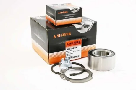 Підшипник ступиці перед. (+монтажний к-кт) ABS+ Renault Kangoo, Laguna II 1.5dCi 08- MB Citan 1.5dCi 12- SHAFER SH155.07K