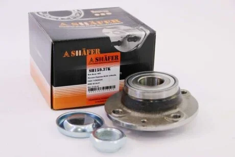 Фото ступиця задн. (підшипник) без ABS +монтажний к-кт Citroen Berlingo 96-, Xantia 93-03, Xsara Picasso 99- /Peugeot 406, Partner 96- SHAFER SH159.37K Ступиця задн. (підшипник) без ABS +монтажний к-кт Citroen Berlingo 96-, Xantia 93-03, Xsara Picasso 99- /Peugeot 406, Partner 96- SHAFER SH159.37K