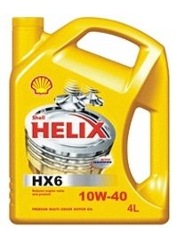 Л Helix HX6 10W-40 масло напівсинт. (SN/CF A3/B3) SHELL 550039792