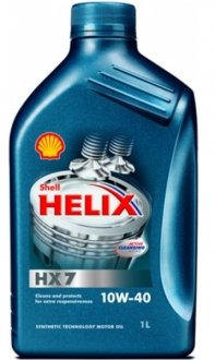 Л Helix HX7 10W-40 масло напівсинт. API SN/CF ACEA A3/B3, A3/B4 JASO SG+ MB 229.3 VW 502.00/505.00 SHELL 550040293