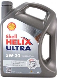 Л Helix Ultra 5W-30 масло синт. API SN/CF, SL/CF, ACEA A3/B3, A3/B4, BMW LL-01, MB229.5/226.5, VW50 SHELL 550040623 (фото 1)