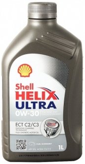 Л Helix Ultra 0W-30 ECT C2/C3 масло синт. ACEA C2/C3 API SN, VW504.00/507.00, MB 229.52/229.51/229. SHELL 550042390