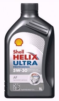 Л Helix Ultra Professional AF 5W-30 масло API SL, ACEA A5/В5 Ford WSS-M2C913-C/WSS-M2C913-D, Jagua SHELL 550046288