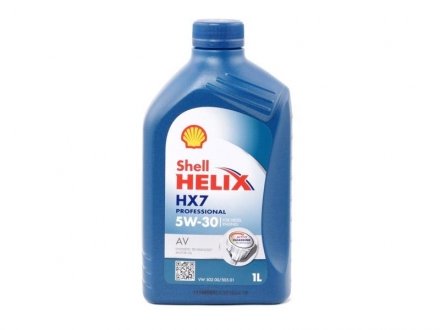 Масло моторное Helix HX7 Professional AV 5W-30 (1 л) SHELL 550046311