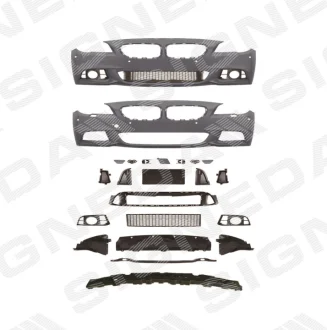 Бампер передний Signeda PBM04071SET