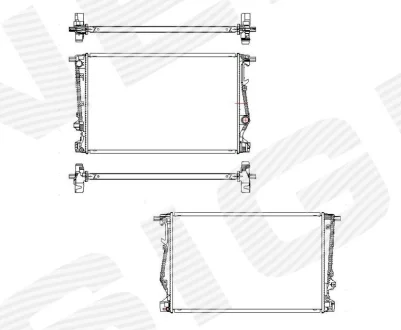 Радіатор Signeda RA13401