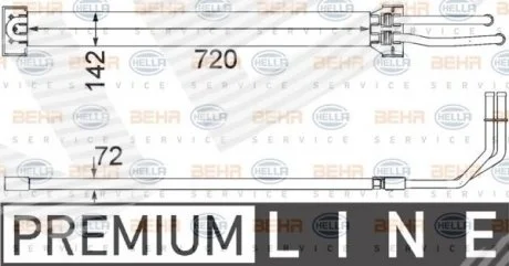 Фото охолоджувач оливи PORSCHE CAYENNE, 10 - 14 Signeda RT2241Q Охолоджувач оливи PORSCHE CAYENNE, 10 - 14 Signeda RT2241Q